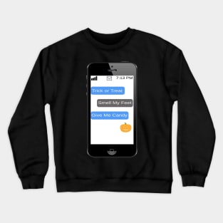 Cell Phone Costume T-shirt Funny Gift for Halloween Crewneck Sweatshirt